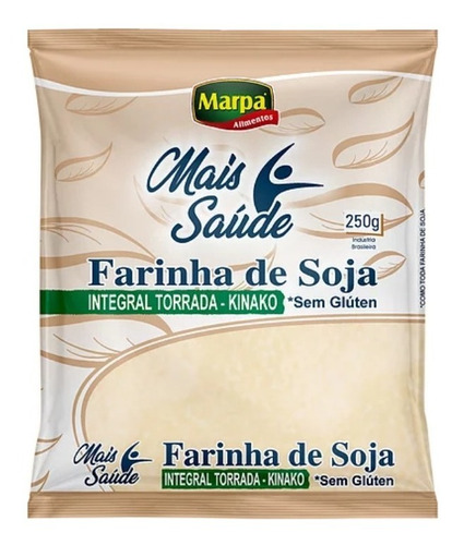 Farinha De Soja Integral Torrada Kinako 250g Premium Marpa 