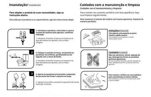 Assento Sanitário Link/carrara Deca Slow Close Cr-branco