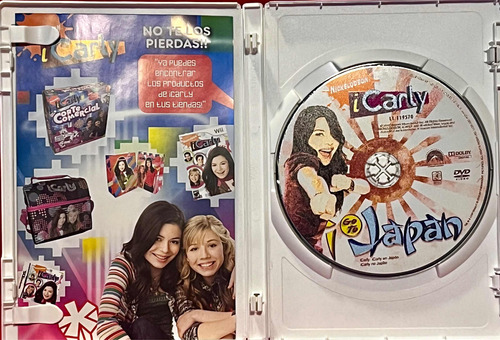 Película Dvd Original I Carly En Japón. 2010 1a Ed. (Usado)