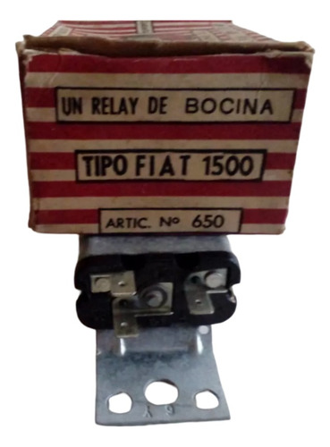 Relay Bocina Fiat 1500 12 Volts