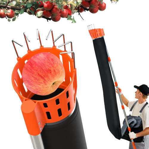 Poste Recolector De Frutas Ajustable 13 Pies Mmg