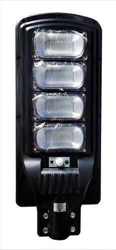 3 Pack Lampara Solar Suburbana Led 240w Control Remoto Mg Color luz fría 6500k