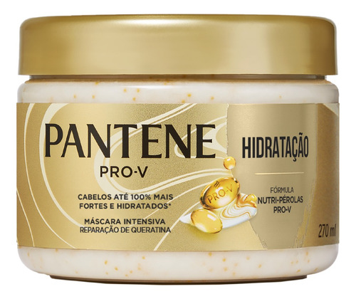 Máscara De Tratamento Pantene Hidratação Kit C/3
