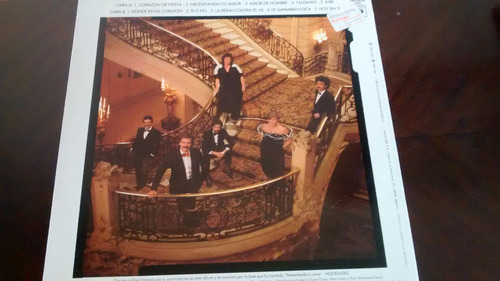 Vinilo Lp De Mocedades - Amor De Hombre -(u1328