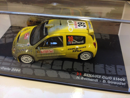 Coches Rally IXO 1:43 1/43 Renault Clio S1600 Bernardi-Giraudet eRAL079
