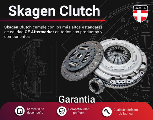 Kit De Clutch Renault Logan 1.6 L4 K4m 2015-2020 (colombia)