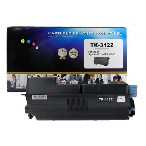 Toner Compatível Tk3122 Preto Fs4200 2k - Promoção