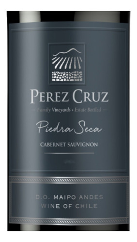 Kit 12 Un Vinho Perez Cruz Piedra Seca Cab. Sauvignon 750 Ml
