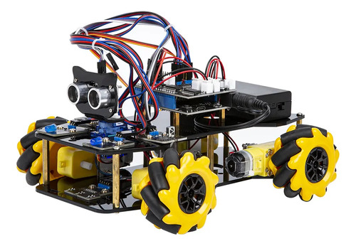 Kit Robô Avançado Educacional Tutoriais Esp32 Wifi App Nfe