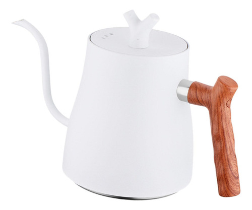 Cafetera Con Cuello De Cisne Y Mango De Madera, Tetera Para