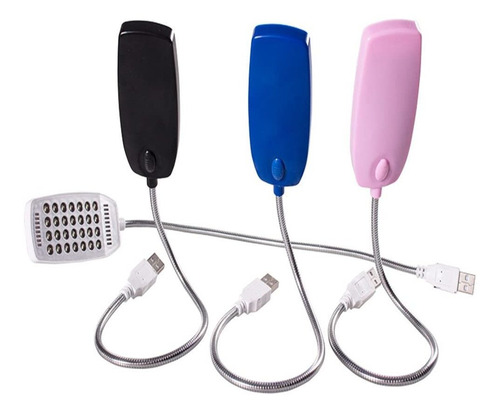 Ampara Lectura Led Usb 28 Ultra Brillante Flexible 4 5 1