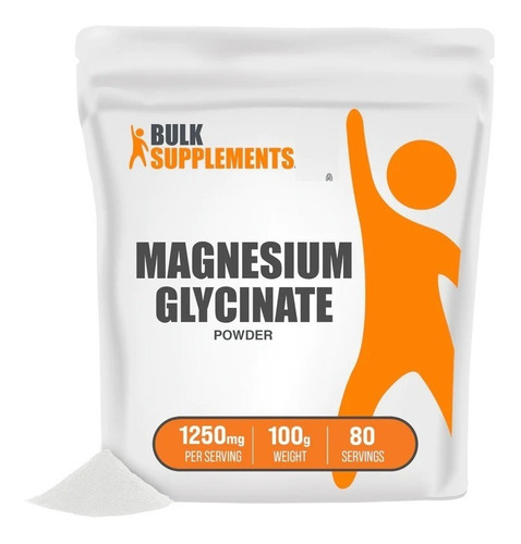 Bulk Supplements | Magnesium Glycinate | 100g | 80 Services