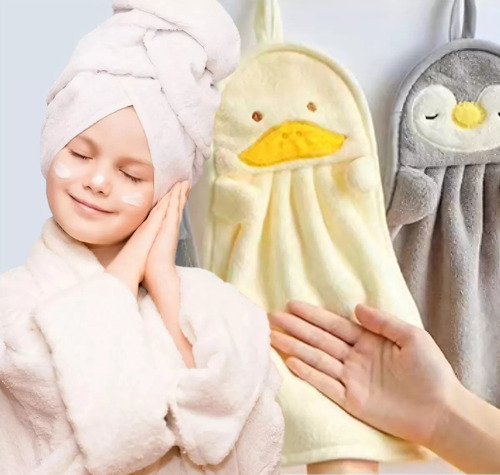 Y 4 Toalla De Manos Secado Absorbente Baño Cocina Colgante