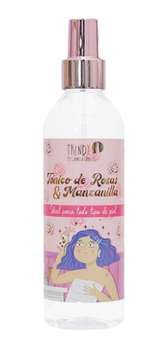 Agua De Rosas Trendy Mediano - mL a $103