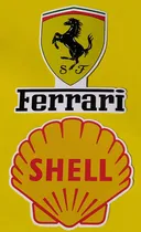 Comprar 12 Calcomanías 10cm Ferrari Shell Santa Cruz Billabong Skate