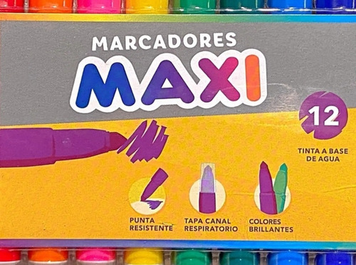 Marcadores Lapices Scriptos Maxi Artel