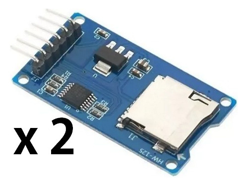 Módulo Memoria Micro Sd Adaptador Arduino Shield Spi Catalex