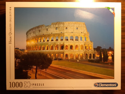 Rompecabezas Clementoni 1000 Roma Coliseo