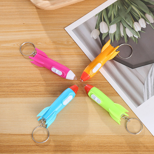 Llavero Rocket, Linterna, Regalo, 30 Unidades