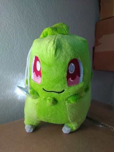 Chikorita 17cm Peluche Felpa Genérico C/ Chupon