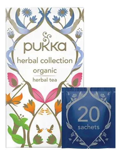 4-pack Infusiones Pukka Herbal Collection Andina Grains