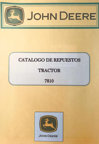 Manual De Repuestos Tractor John Deere 7810