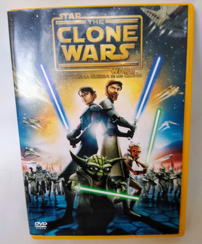 Star Wars La Guerra De Los Clones Dvd En Español 