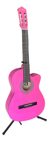 Guitarra Rosada Acustica - Importaciones Luna Peru