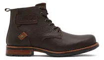 Comprar Botas Botines Ferrato Hombre Cafe Casuales Piel Resistentes