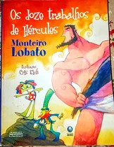 Comprar Livro Monteiro Lobato - Os Doze Trabalhos De Hércules, Livro Grande, Ilustrado