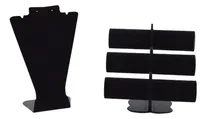 Comprar Kit Expositor Pulseiras Corrente Brinco Relógios Joia Veludo