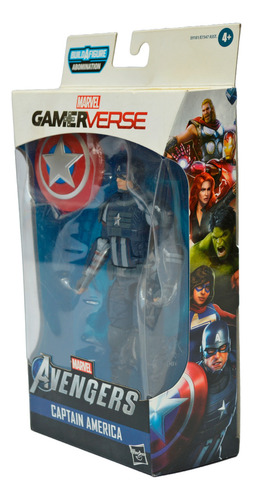 3 Figuras - Spiderman Y Capitán America Gamerverse Marvel