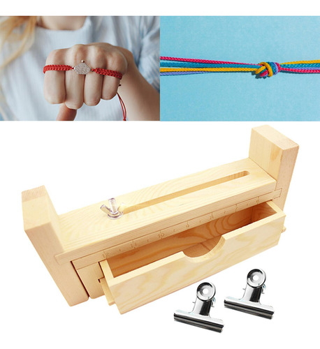 Pulsera De Tejido De Pulsera Jig Diy Pulsera De Herramienta