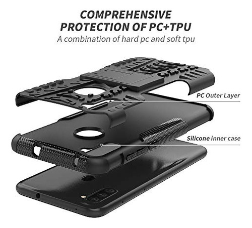 Funda Para Galaxy A11 Negro Silicon