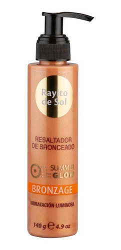 Resaltador De Bronceado Bronzage® Rayito De Sol X 130g 