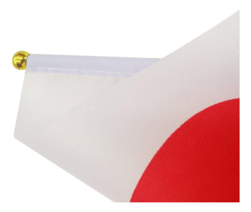 Bandera De Mano Japonesa, Mxjpf-004, 20pzas, Japón, 14x21cm, Jpminiflag