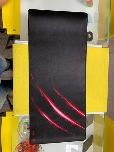 Imagem 9 de 10 de Mousepad Gamer Havit Speed 70x30cm Grande Largo Jogos Preto