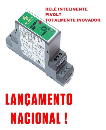 Imagem 1 de 4 de Relé De Comando À Distância Rcmdna Inteligente Pivolt 220v