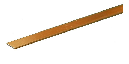 Laton Brass Strip: 0.064  Thick X 1/4  Wide X 12  - 8245