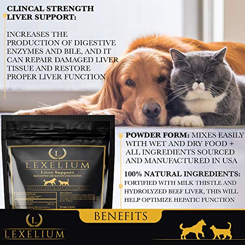 Suplemento De Sostén Hepático De Lexelium Para Perros Pn8te