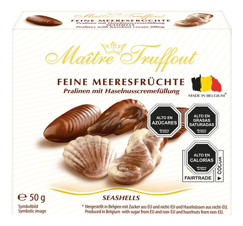 Bombones Frutos Del Mar Maitre Truffout 50g / Superstore