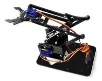 Comprar . Brazo Robótico Mecanico Base Acrilico Arduino + 4 Servo