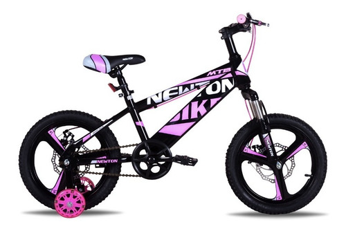 Imagen 2 de 2 de Bicicleta Newton Magnus Rodado 16 Freno A Disco Niños Niñas