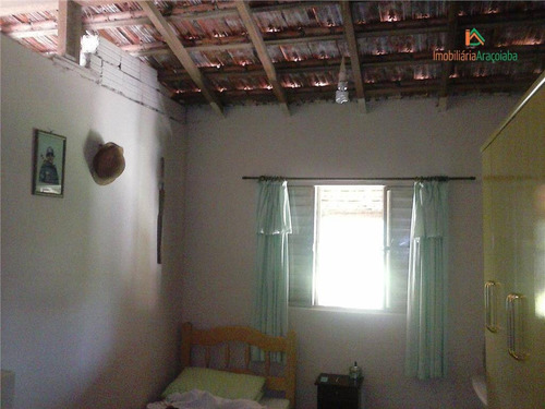 Chácara Com 2 Dormitórios À Venda, 800 M² Por R$ 250.000,00 - Colinas Araçoiaba - Araçoiaba Da Serra/sp - Ch0014