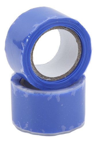 Fita De Silicone Com Isolamento Azul, 2 Peças De Fitas Autof