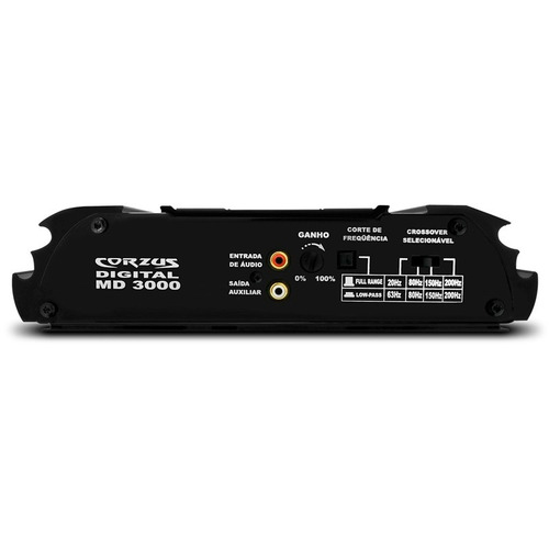 Módulo Amplificador Corzus Md3000 Digital 3000w Rms 1 Canal
