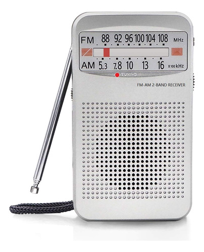 Fuhongyuan Am Fm Radio De Bolsillo Portátil, Radios De Trans