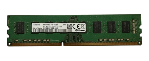 Memoria Ram Samsung 8gb 2rx8 Pc3-12800u-11 M378b1g73eb0-ck0 (Usado)