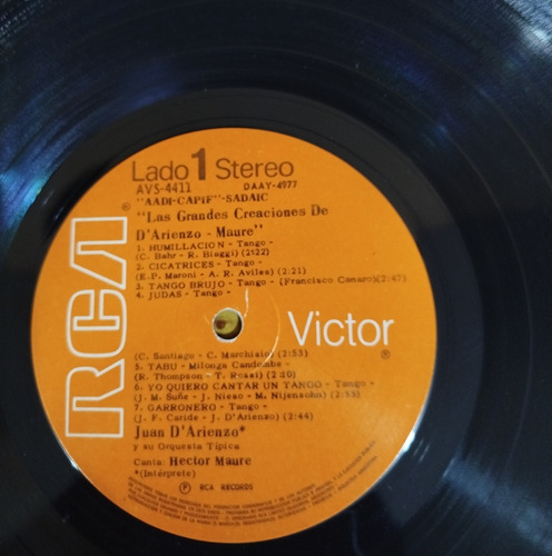 Juan D' Arienzo - Lote X2 Discos (l.ps) Estándar (Usado)