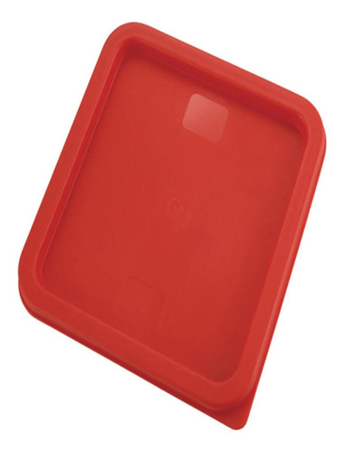 Tapa Contenedor Alimento Rojo 6 Y 8 Qt Winco